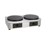 Crêpière Professionnelle Double Plaque – Cuisson Rapide & Rendement Élevé