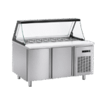 Comptoir Réfrigéré avec Vitrine – Préparation & Présentation Optimale