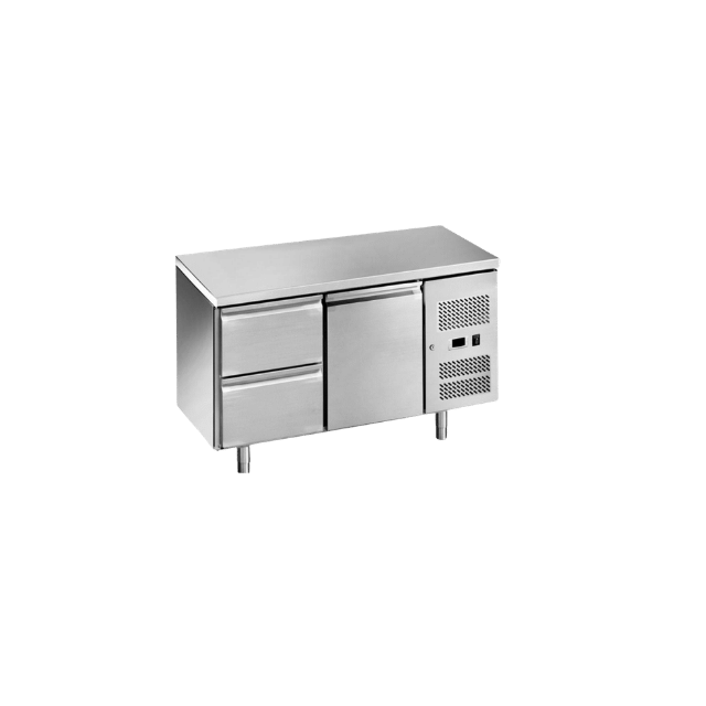 10 Comptoir Réfrigéré 2 Tiroirs + 1 Porte – Image 1