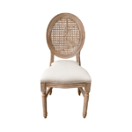 Chaise Cannage Élégance Vintage en Bois Massif – Image 2