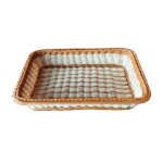 Panier Rectangulaire Tressé