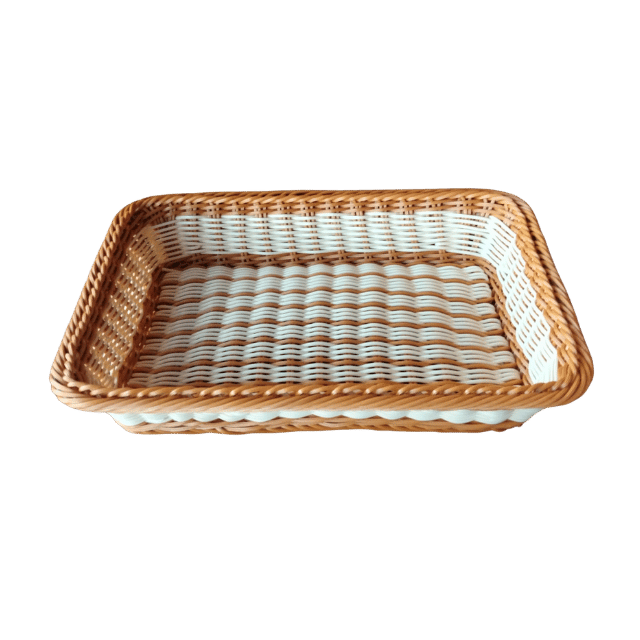 11 Panier Rectangulaire Tressé – Image 1