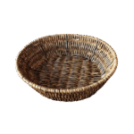 Panier Rond Tressé Naturel