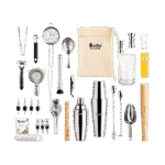 Kit Cocktail Professionnel Complet Deluxe – Mixologie & Accessoires Bar Premium
