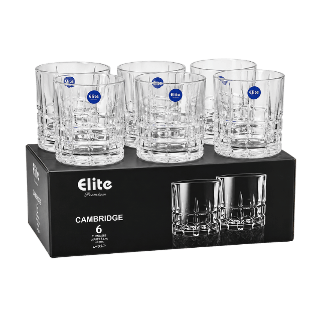31 Set Verres Cambridge Premium – Image 1