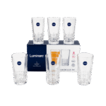 Set Verres Quadrielle Luminarc 34cl