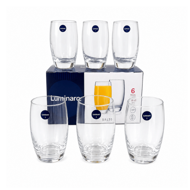 51 Set Verres Salto Luminarc 36cl – Image 1