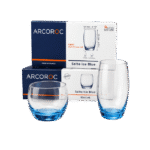 Set Verres Salto Ice Blue Arcoroc