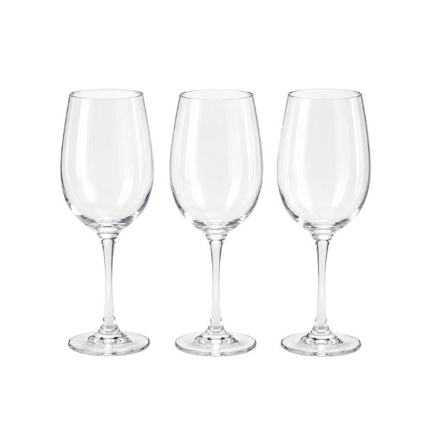 77 Set Verres à Vin Élégance Transparent – Image 1