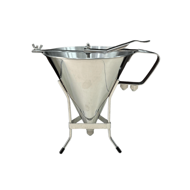 Design sans titre (18) Entonnoir Doseur Professionnel en Inox – Image 1