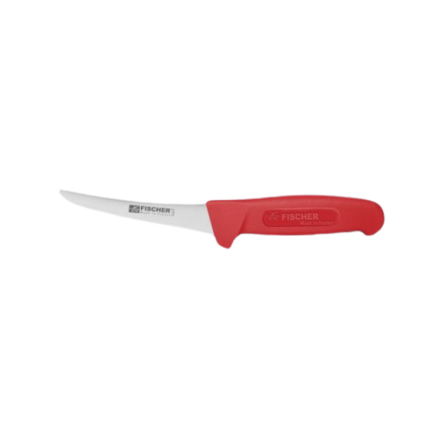 Design sans titre (57) Couteau à Désosser Manche Rouge – Image 1