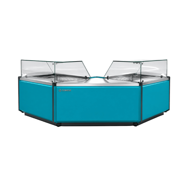Design sans titre (6) Vitrine Réfrigérée d’Angle Professionnelle – Design Moderne & Modularité – Image 1