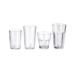 Verres Professionnels Réutilisables Transparants