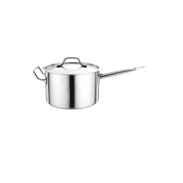 d (3) Casserole en Inox avec Couvercle – Image 1