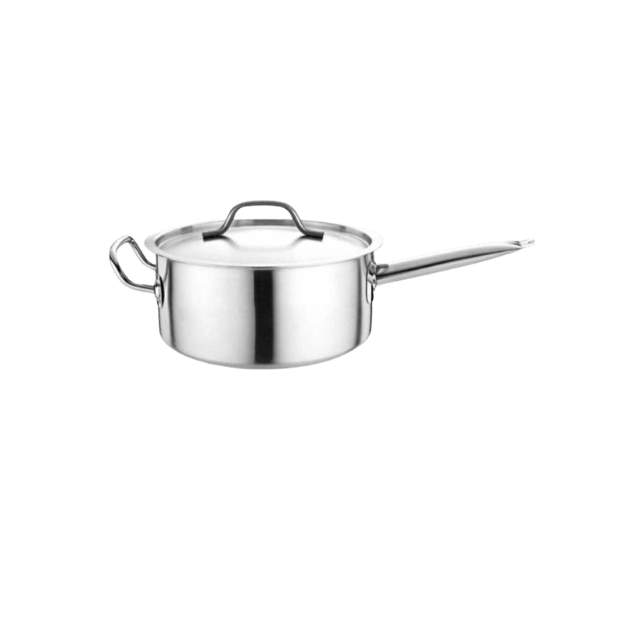 d (4) Casserole en Inox avec Couvercle – Image 1